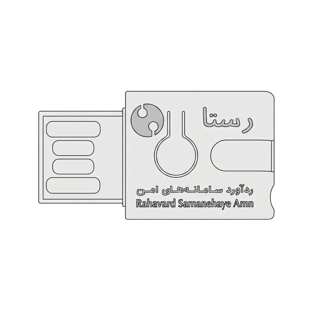 توکن فایدو رستا سیاه و سفید
