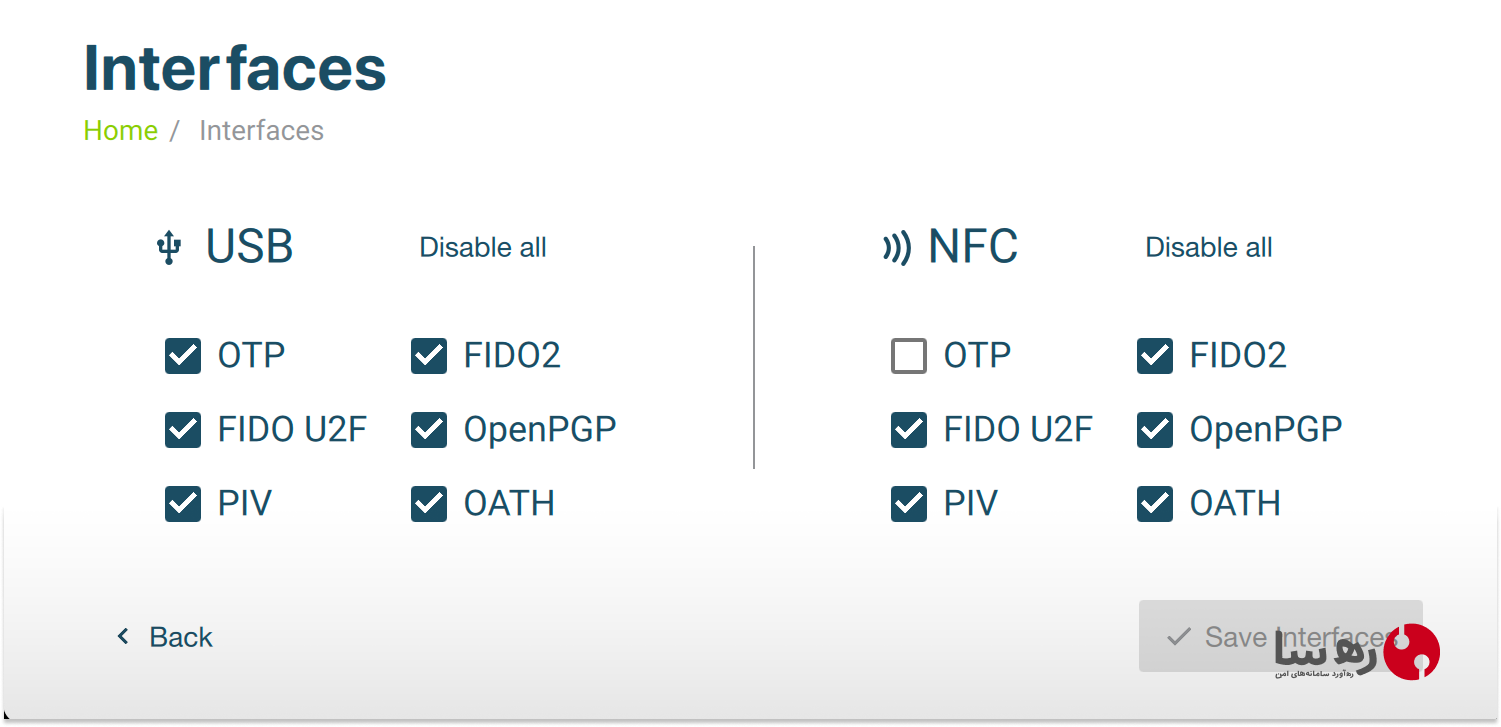 اتصال توکن FIDO2 با قابلیت لمسی به رایانه برای احراز هویت دو عاملی FIDO2 Bitwarden