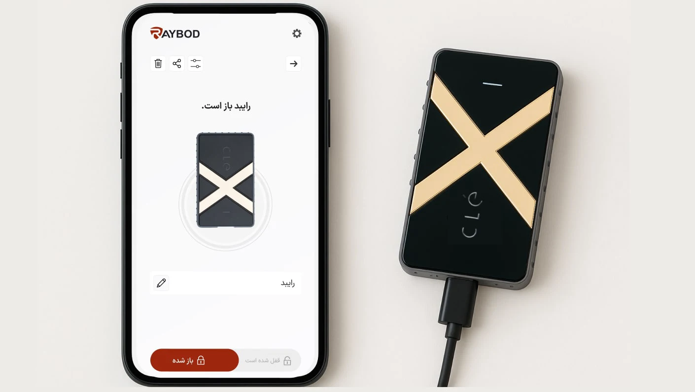 امنیت اپلیکیشن کنترل هارد اکسترنال با احراز هویت بیومتریک