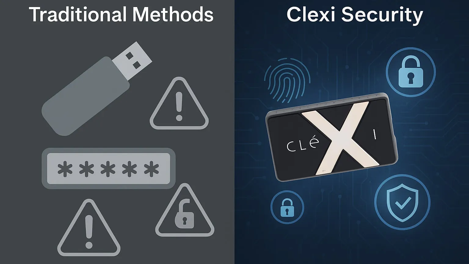 هارد اکسترنال فیزیکی امن Clexi با طراحی کمپکت و ویژگیهای امنیتی پیشرفته