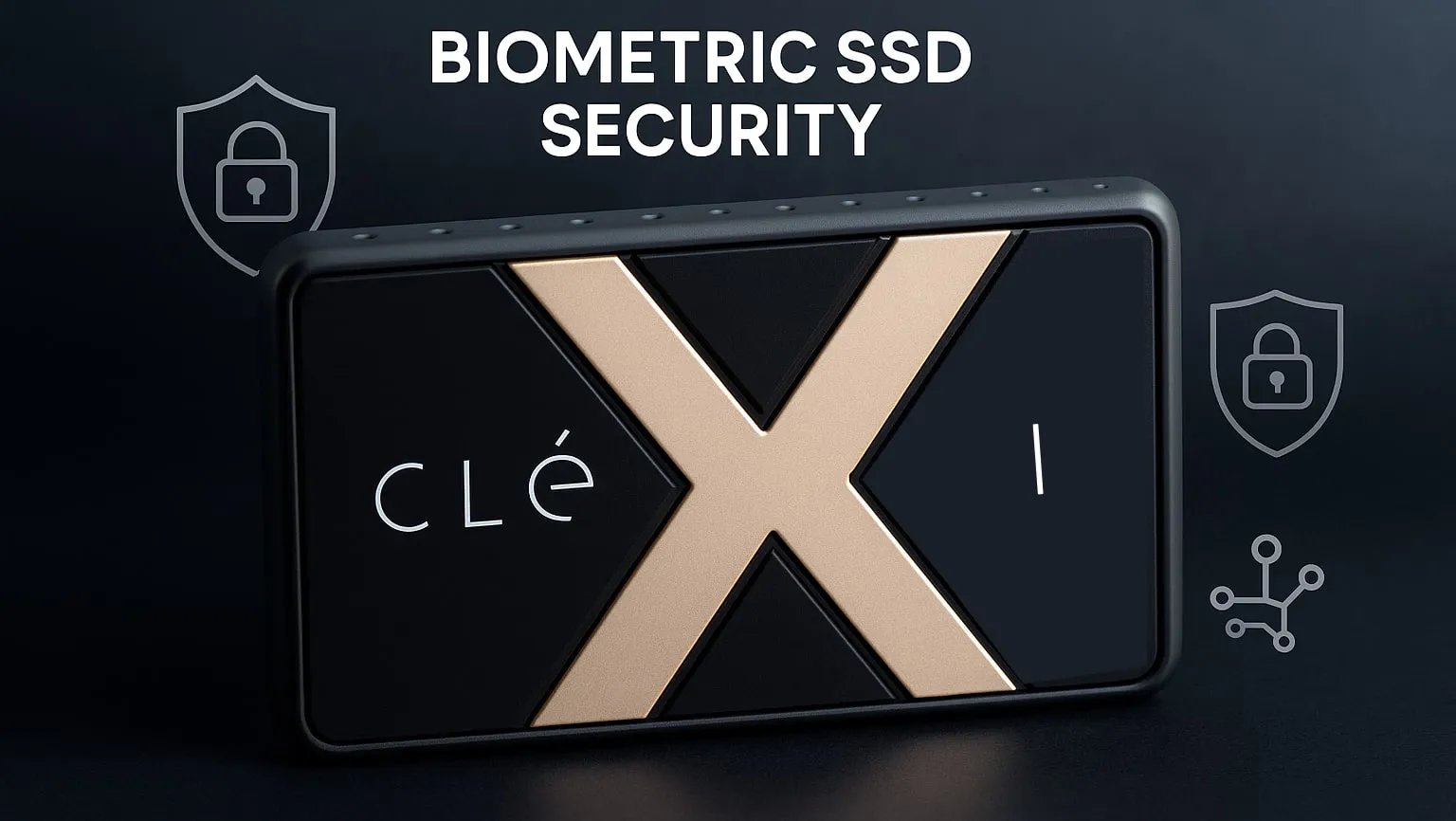 حافظه SSD با قفل اثر انگشت و امنیت بیومتریک پیشرفته