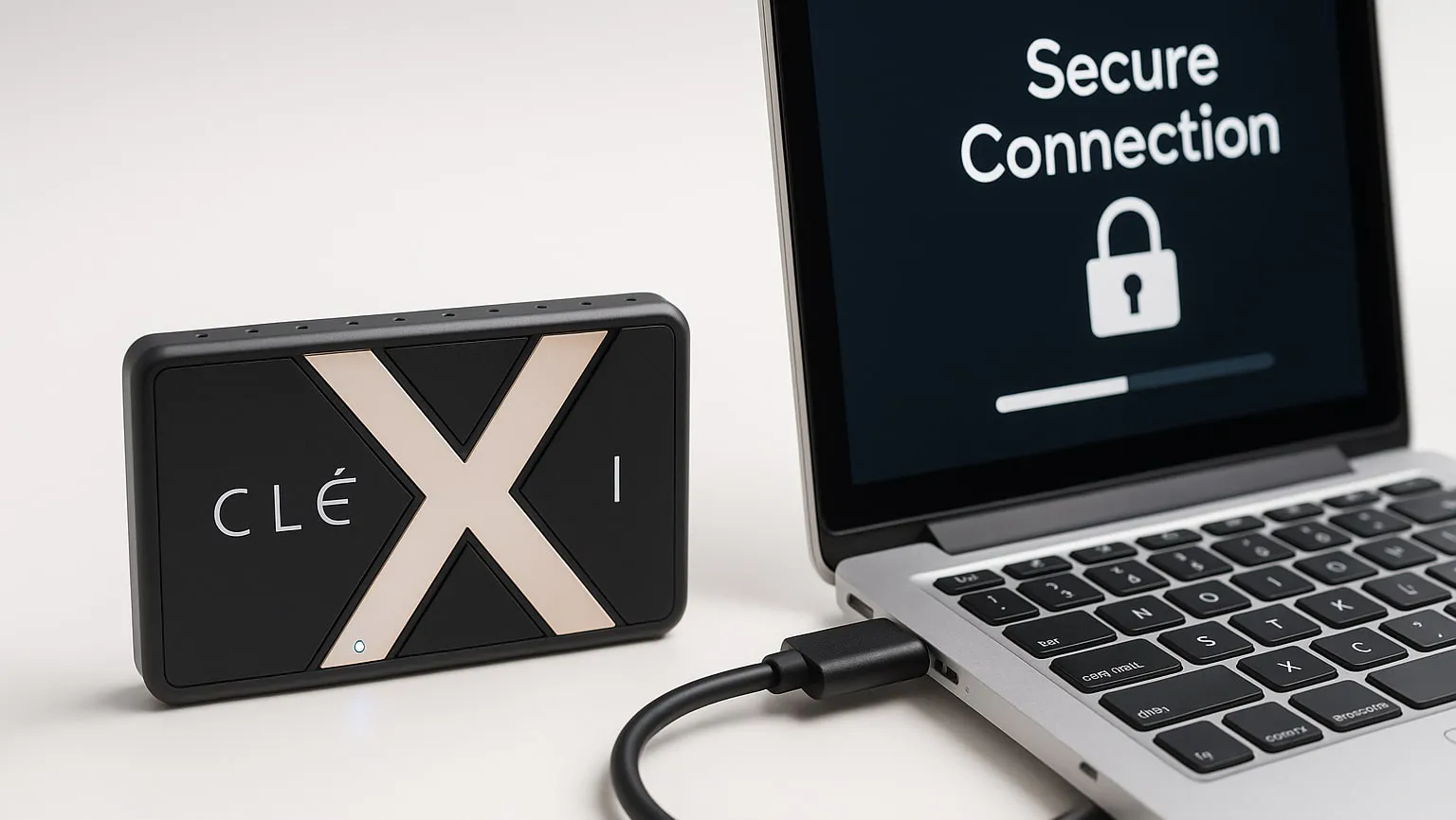 قفل فیزیکی هارد اکسترنال Clexi با طراحی شیک و امنیت بالا