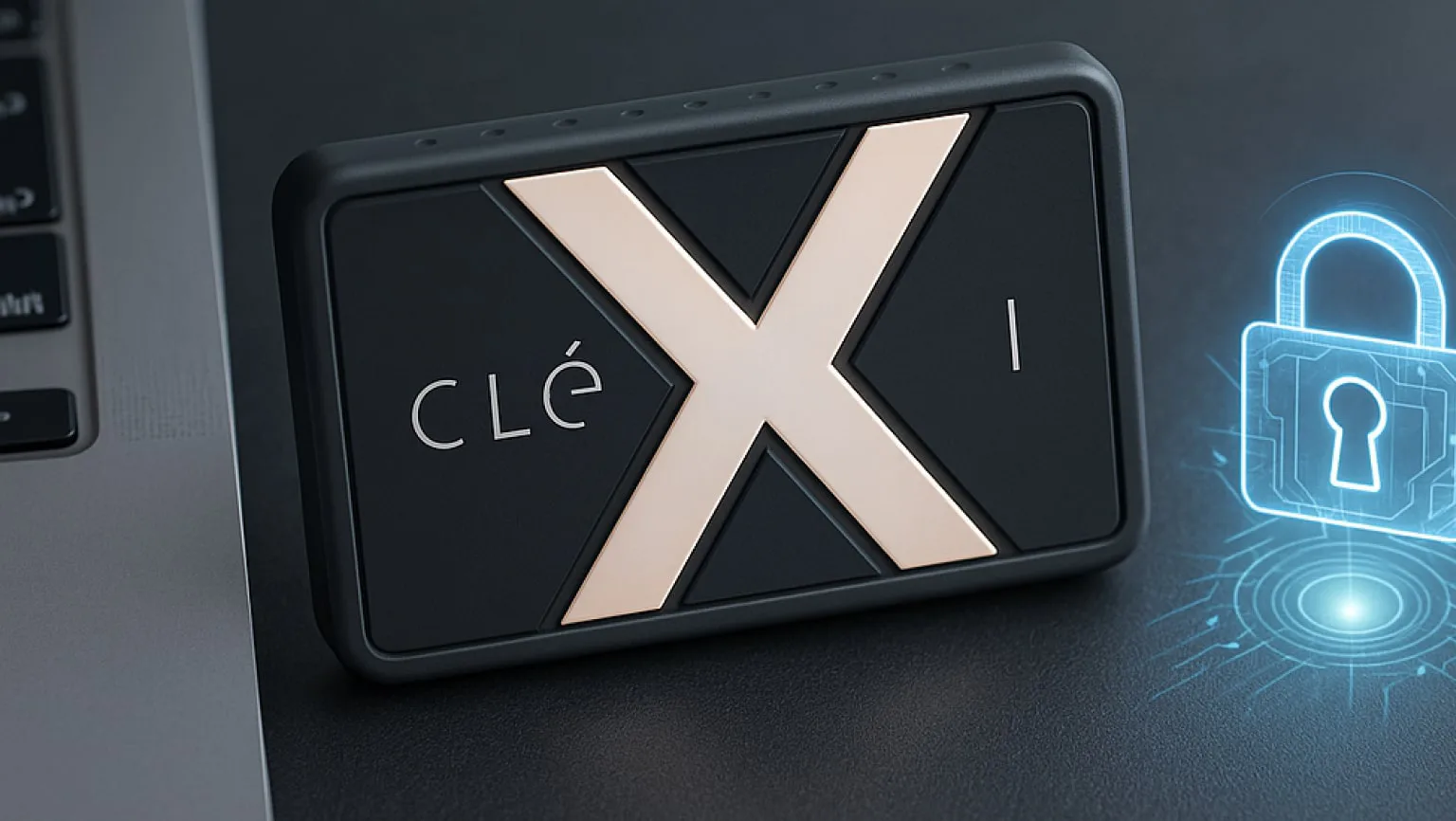 امنیت فیزیکی SSD اکسترنال Clexi با رمزنگاری سختافزاری