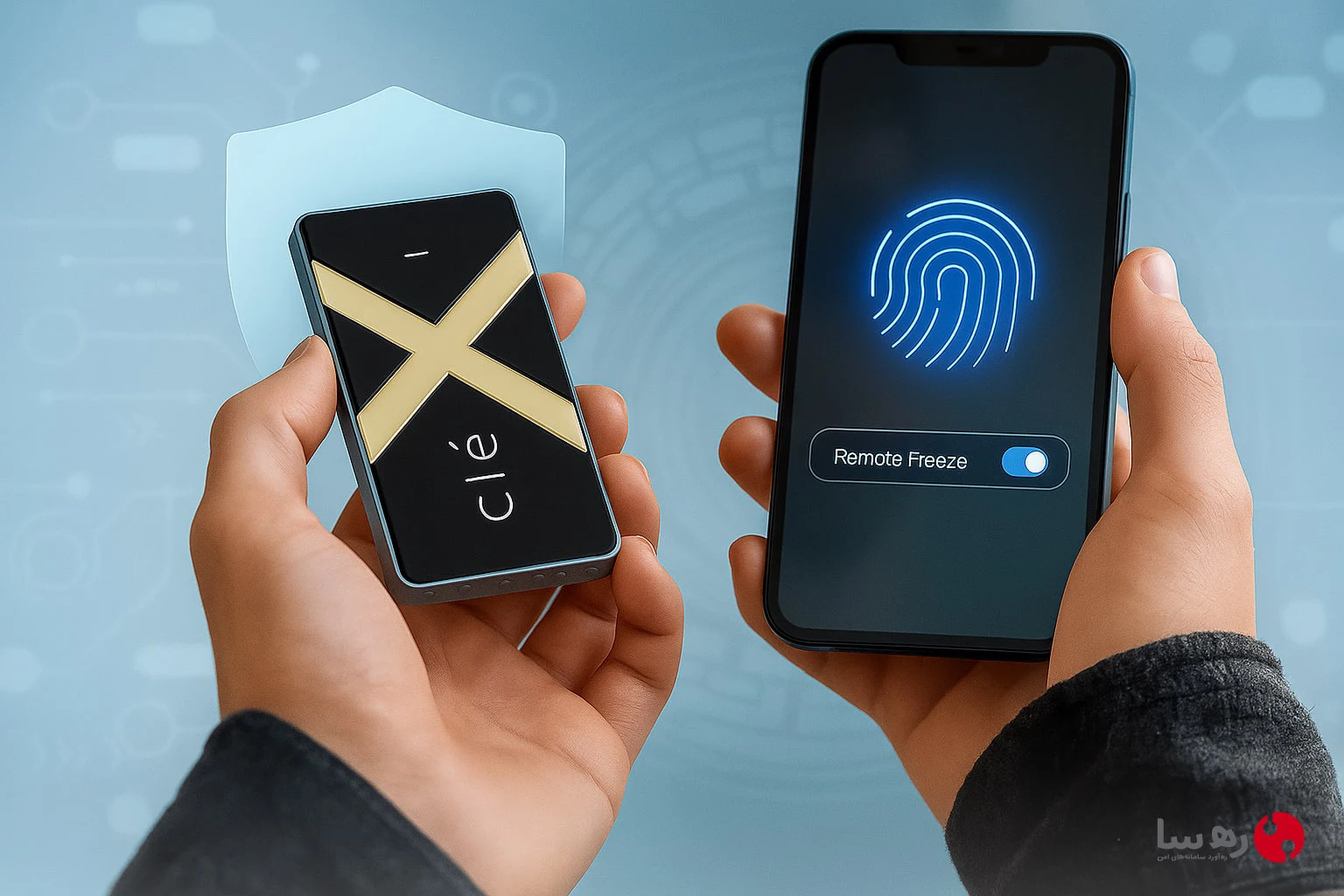 مفهوم اشتراک گذاری امن فایل با حافظه SSD هوشمند Clexi با قابلیت تعیین سطح دسترسی