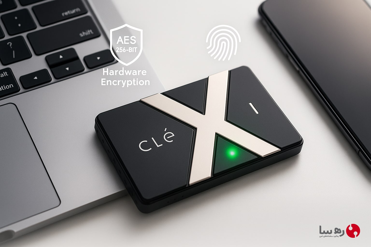 درایو اکسترنال با پسورد Clexi – هارد پرتابل با قفل رمز برای امنیت کاری