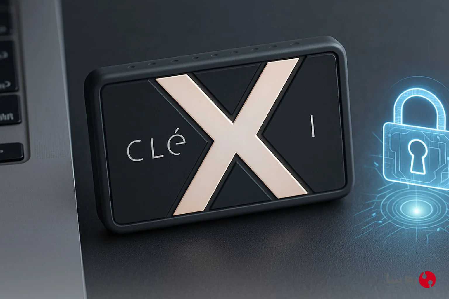 امنیت فیزیکی SSD اکسترنال Clexi با رمزنگاری سخت‌افزاری