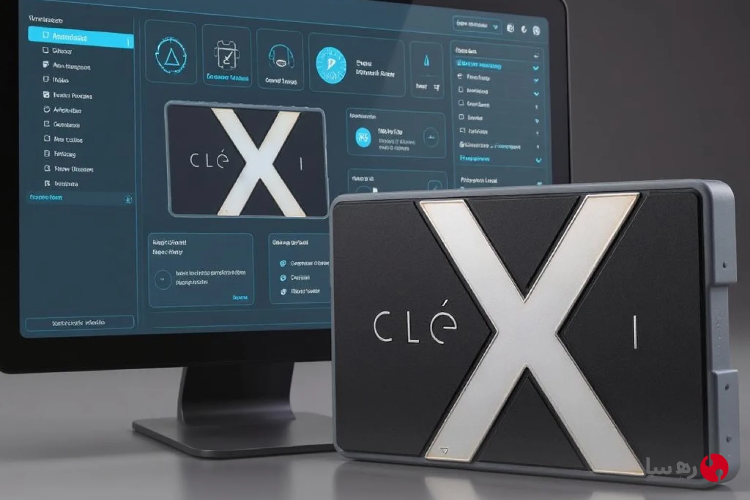 داشبورد مدیریت هارد Clexi با رابط کاربری پیشرفته