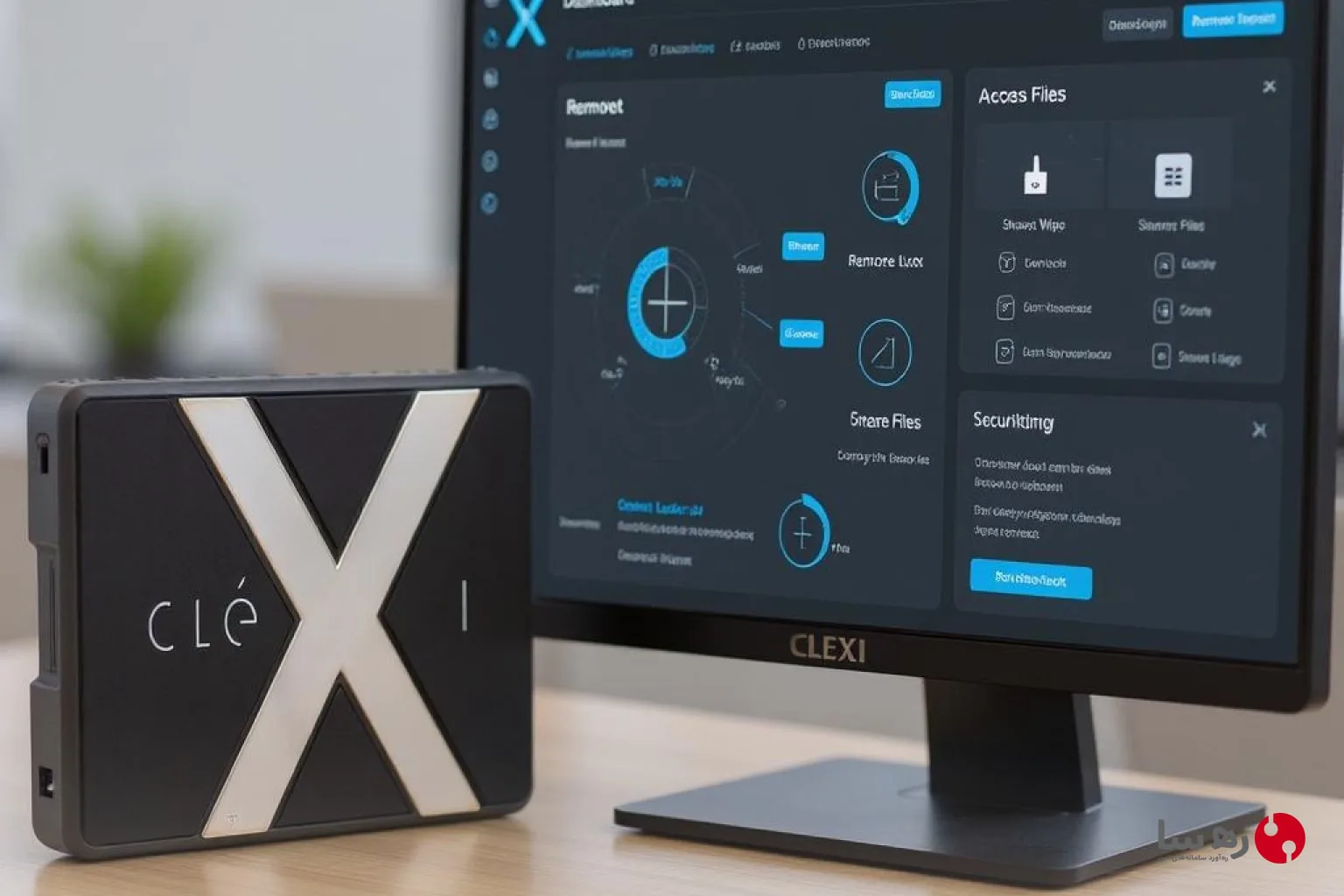 کنترل از راه دور SSD در پنل Clexi