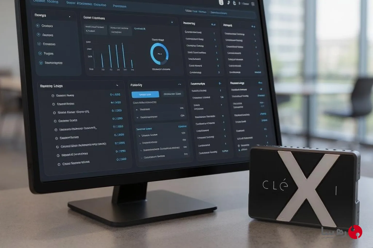 سیستم کنترل کاربران SSD Clexi با نمایش مدیریت دسترسی