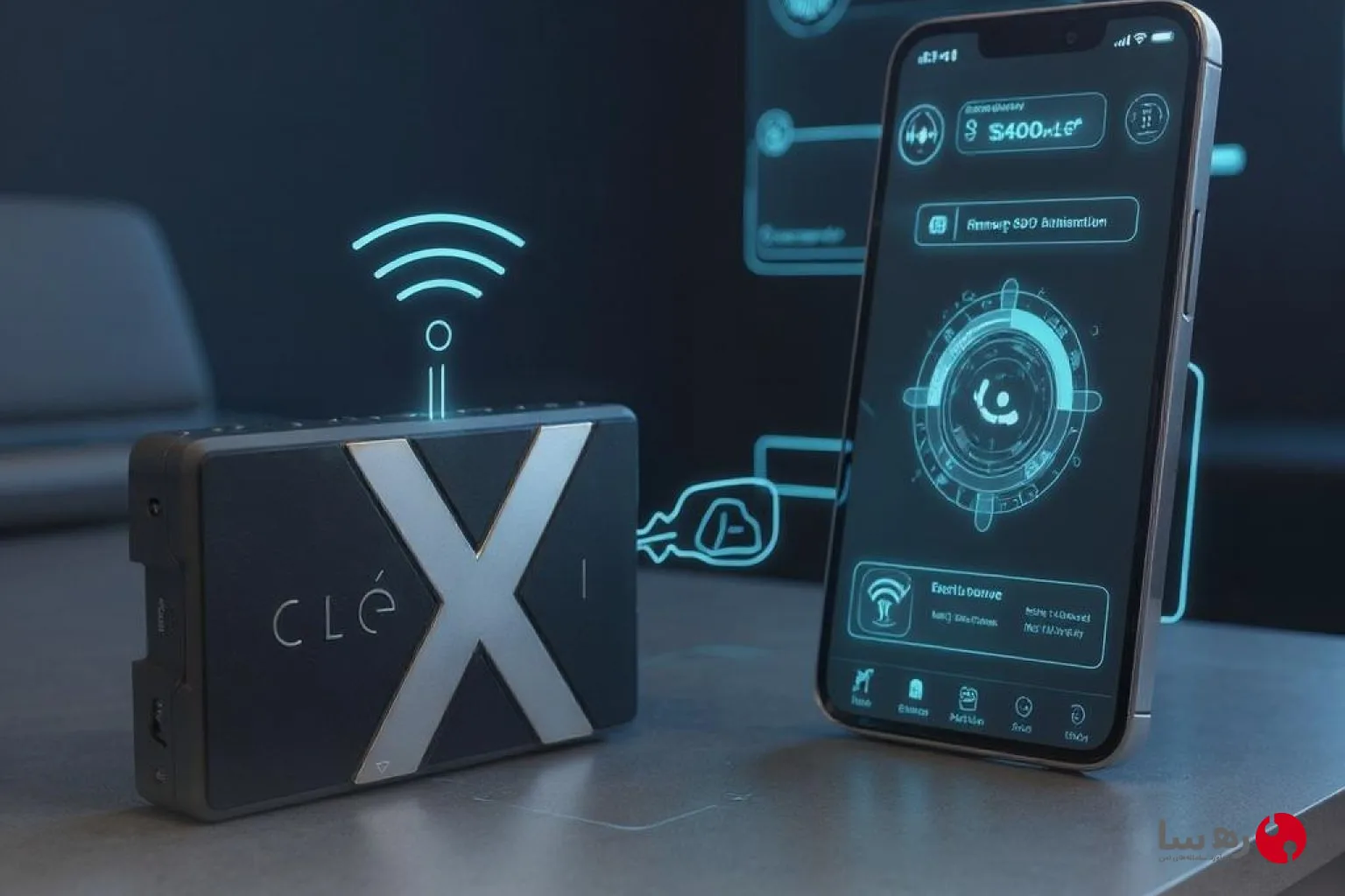 سیستم مدیریت SSD از راه دور Clexi با اپلیکیشن موبایل]
