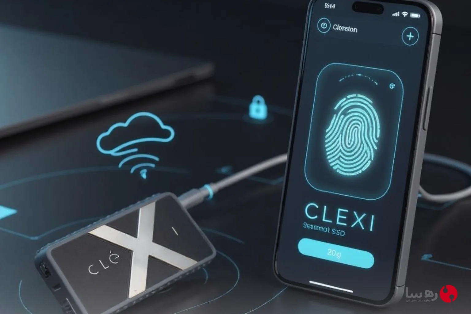 تکنولوژی رمزنگاری و کنترل امن هارد Clexi