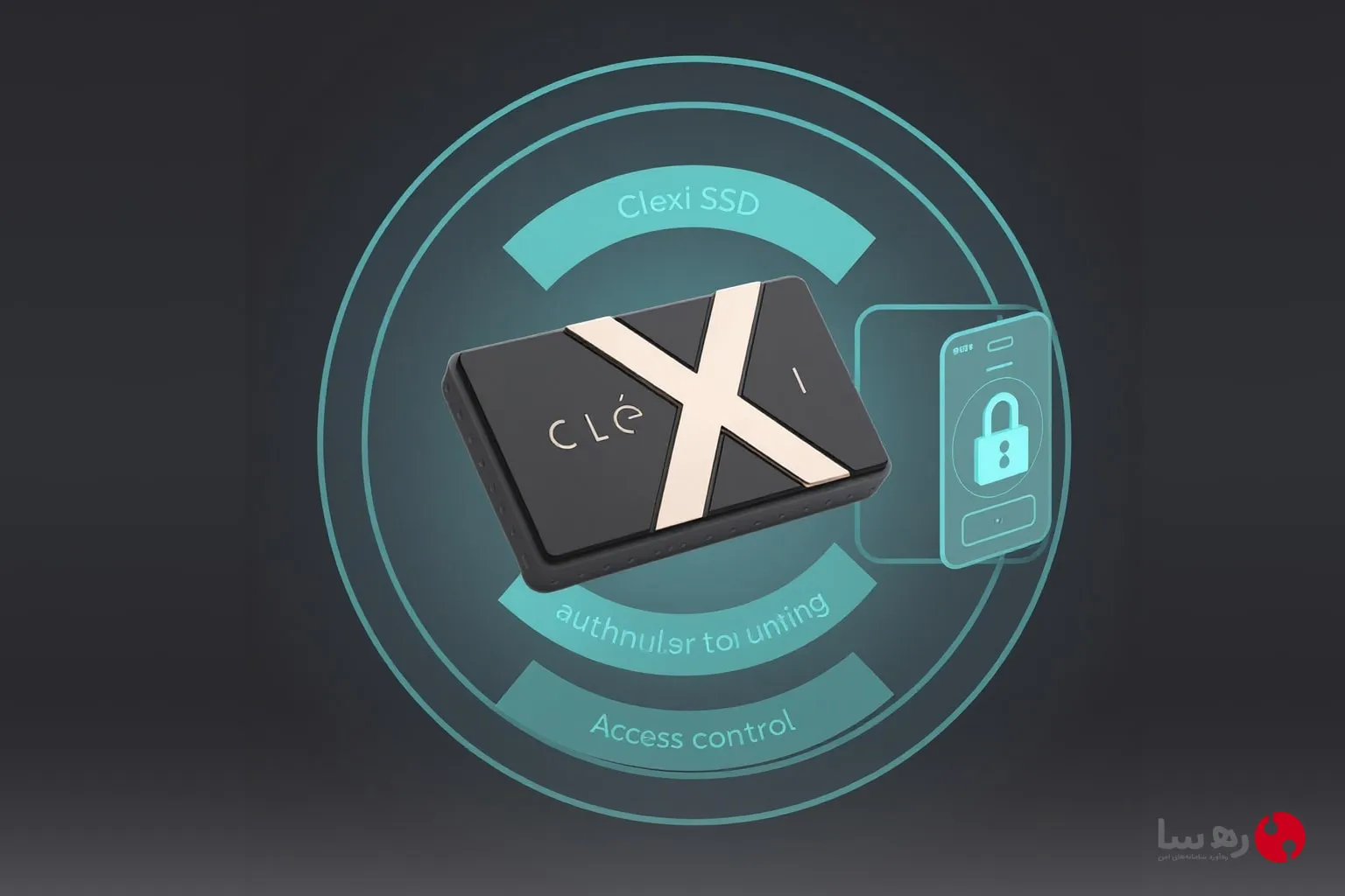 اشتراک داده امن SSD با سرعت بالا