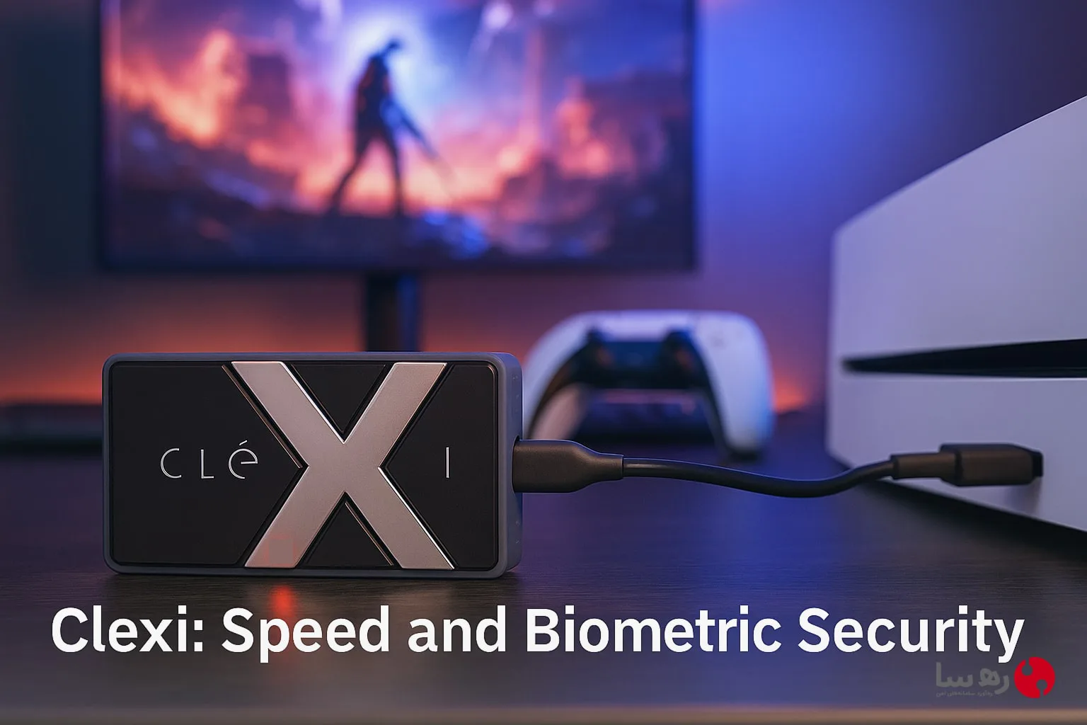 هارد اکسترنال Clexi با امنیت بیومتریک