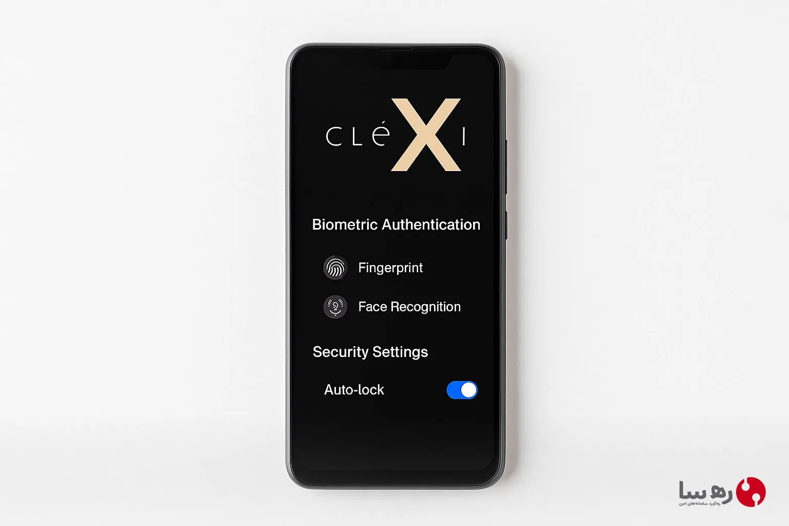 نمای نزدیک هارد اکسترنال Clexi با نشانگر LED قرمز در حاشیه X و طراحی فشرده