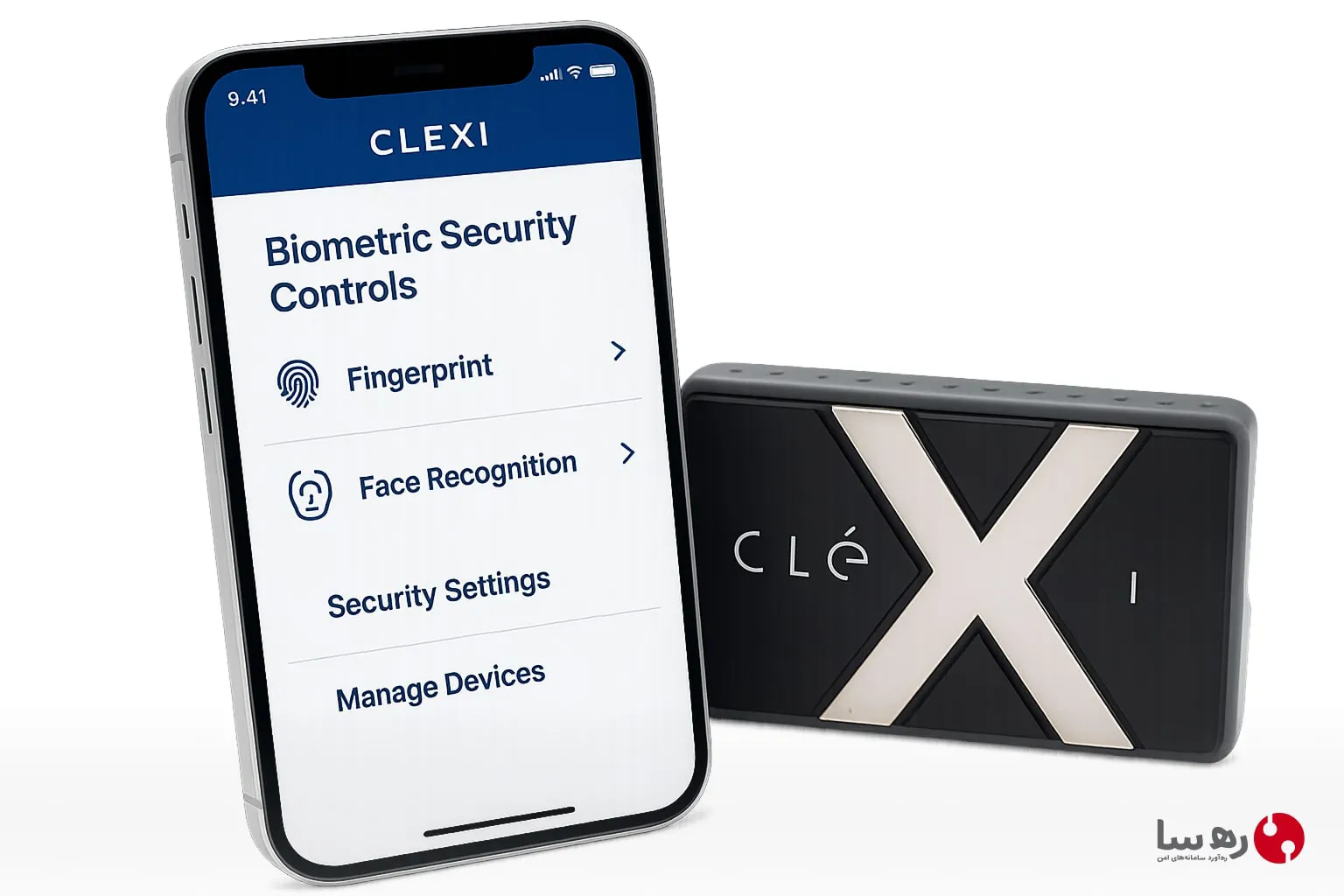 امنیت قفل انگشتی هارد Clexi با اپ موبالی