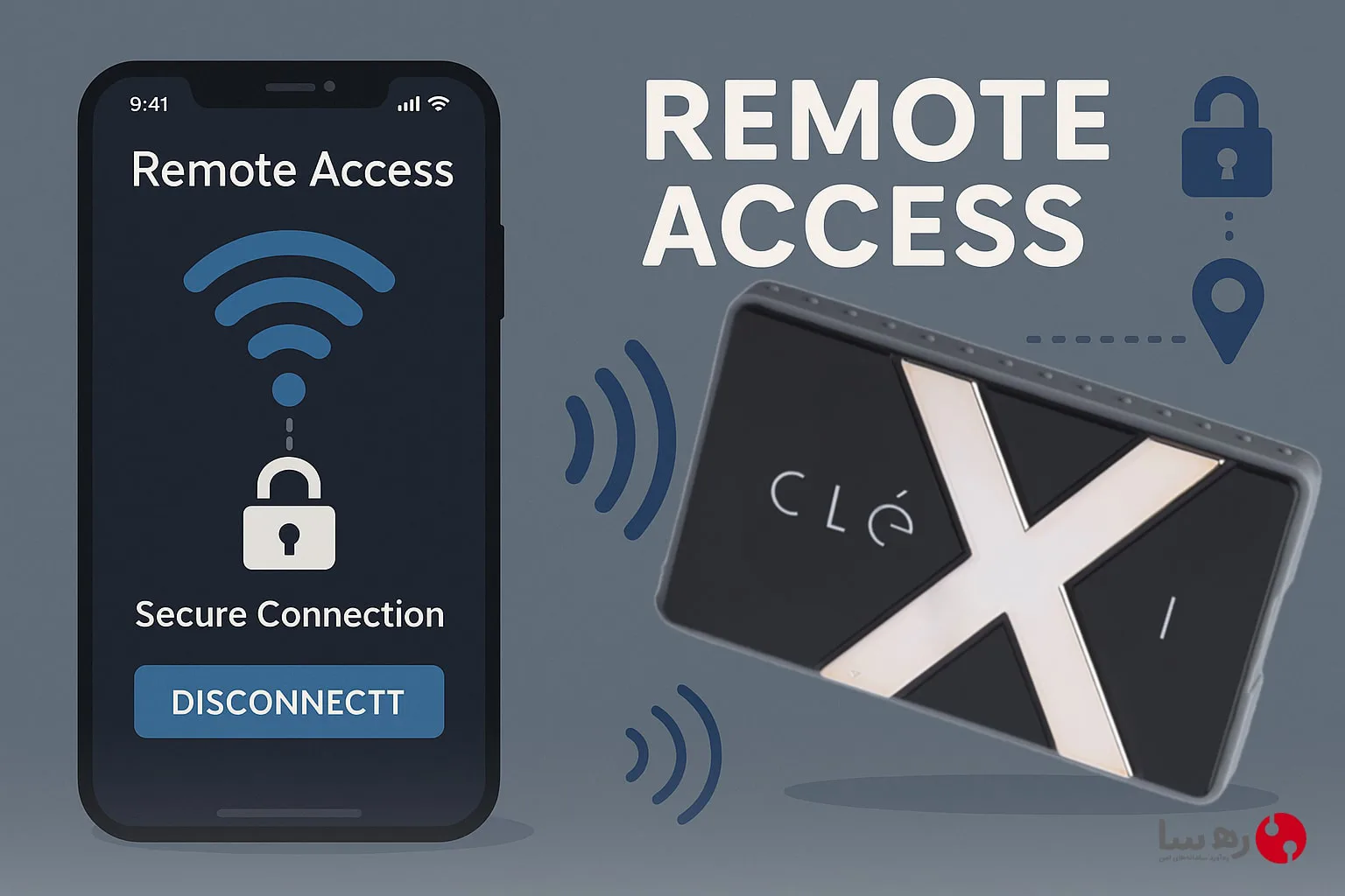 دسترسی راه دور هارد اکسترنال Clexi با موبایل
