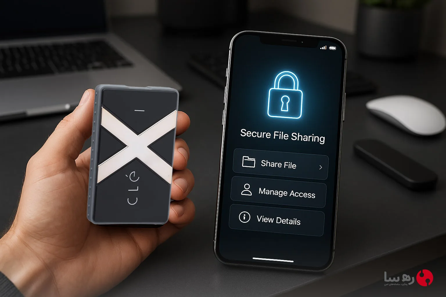اشتراک گذاری امن هارد اکسترنال Clexi از راه دور