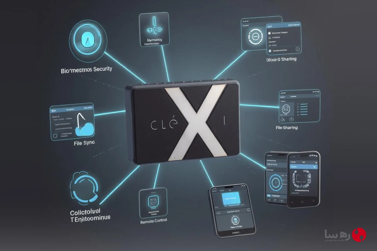 اپلیکیشن مدیریت حافظه جانبی امن Clexi