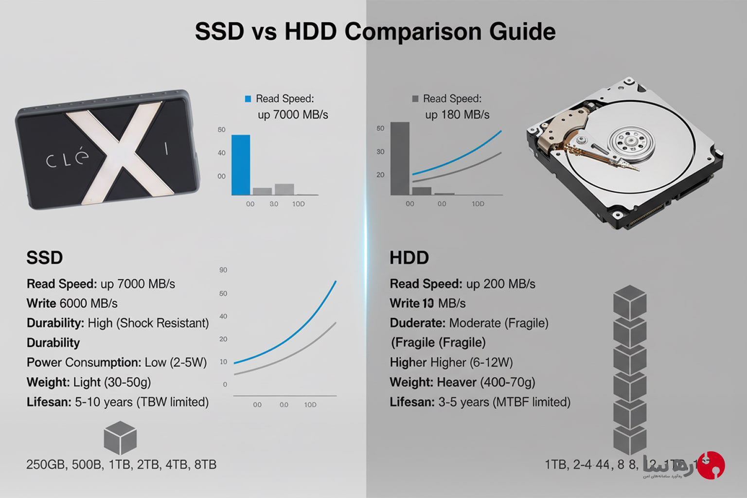 نکات خرید SSD و HDD اکسترنال، راهنمای انتخاب حافظه