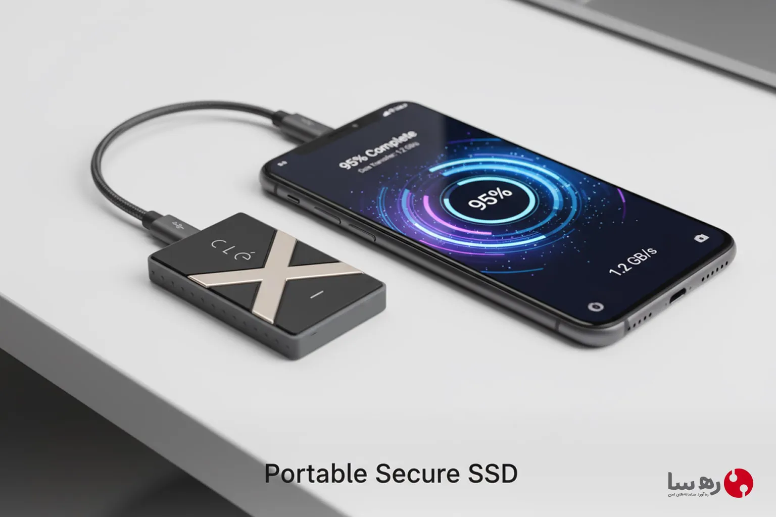 مقایسه حافظه SSD پرتابل امن در اتصال به موبایل
