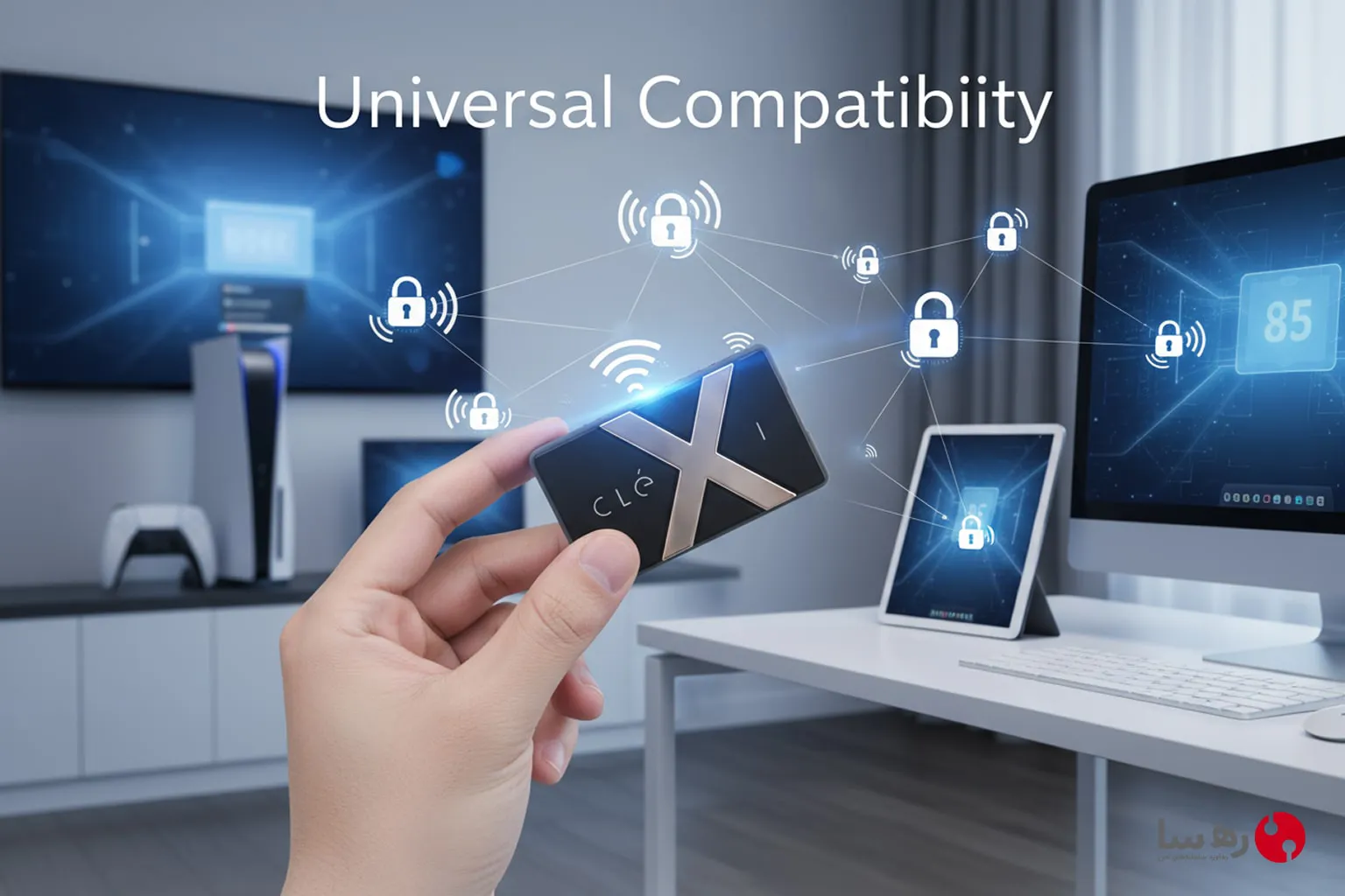 خرید آنلاین SSD اکسترنال امن با قابلیت اتصال به همه دستگاه‌ها