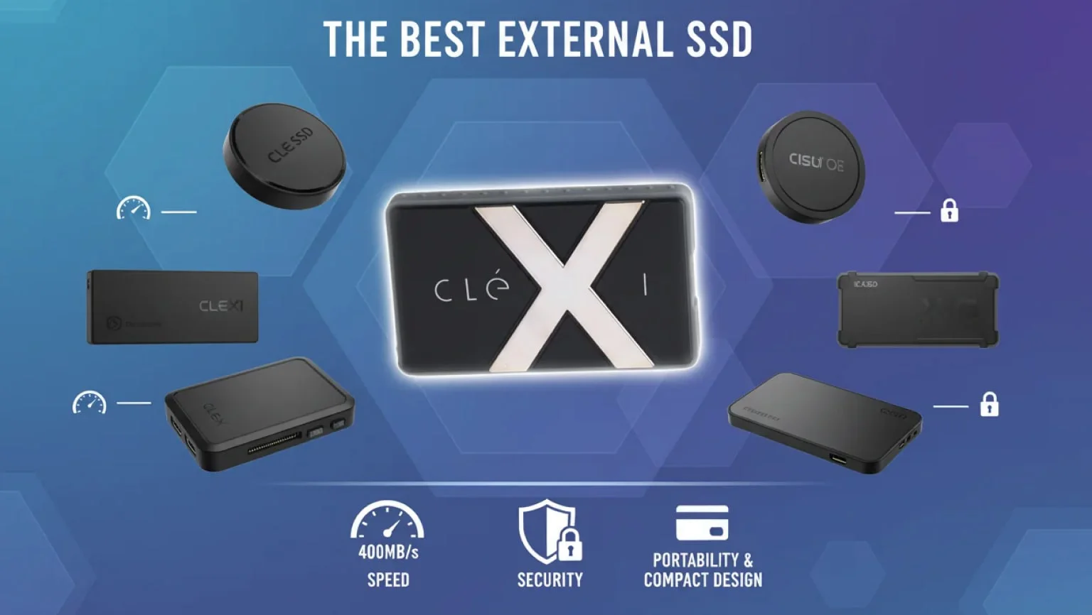 بهترین حافظه SSD اکسترنال - مقایسه سرعت و امنیت