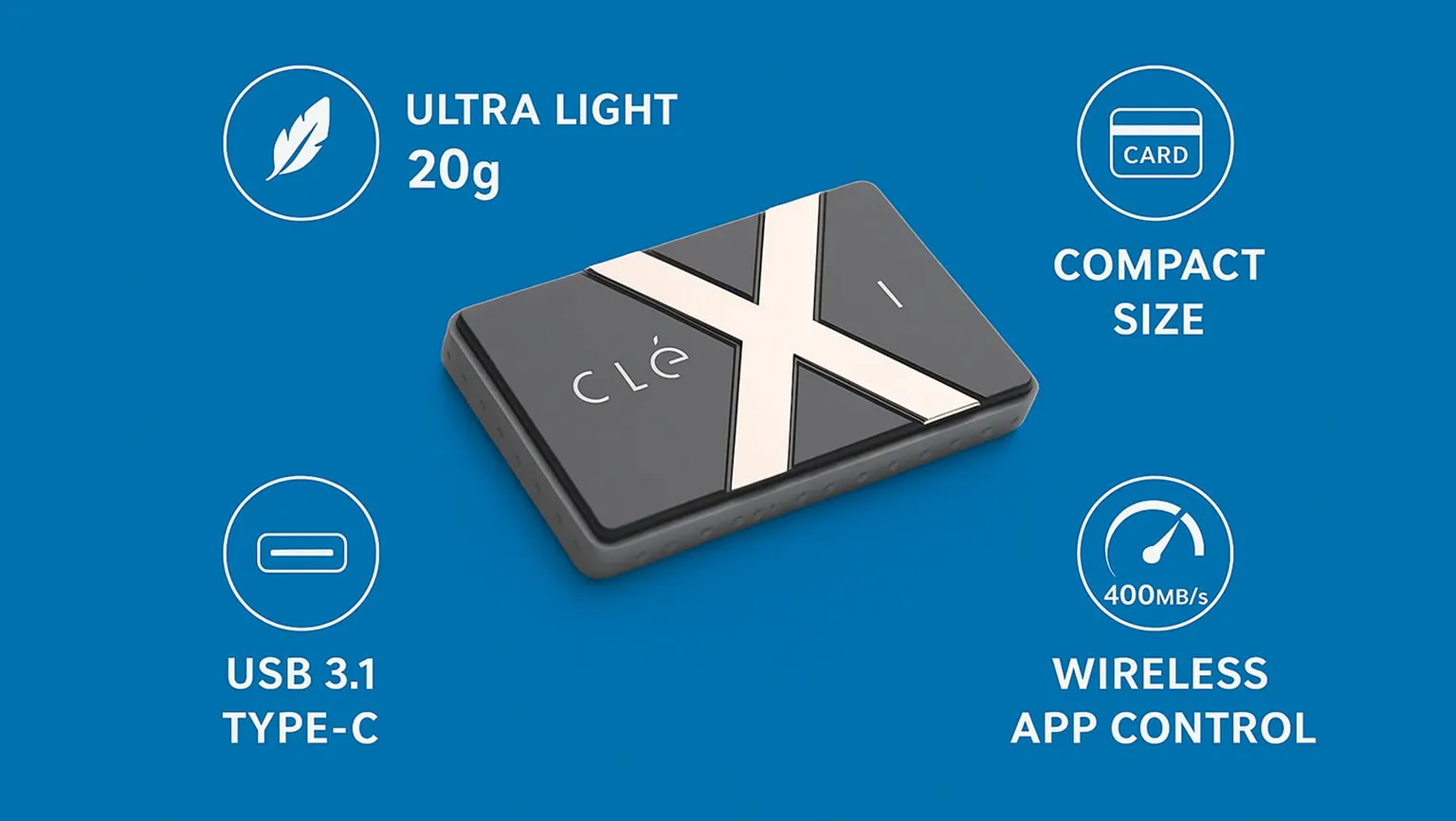 هارد اکسترنال یک ترابایت SSD کلکسی با قابلیت اتصال به دستگاههای مختلف