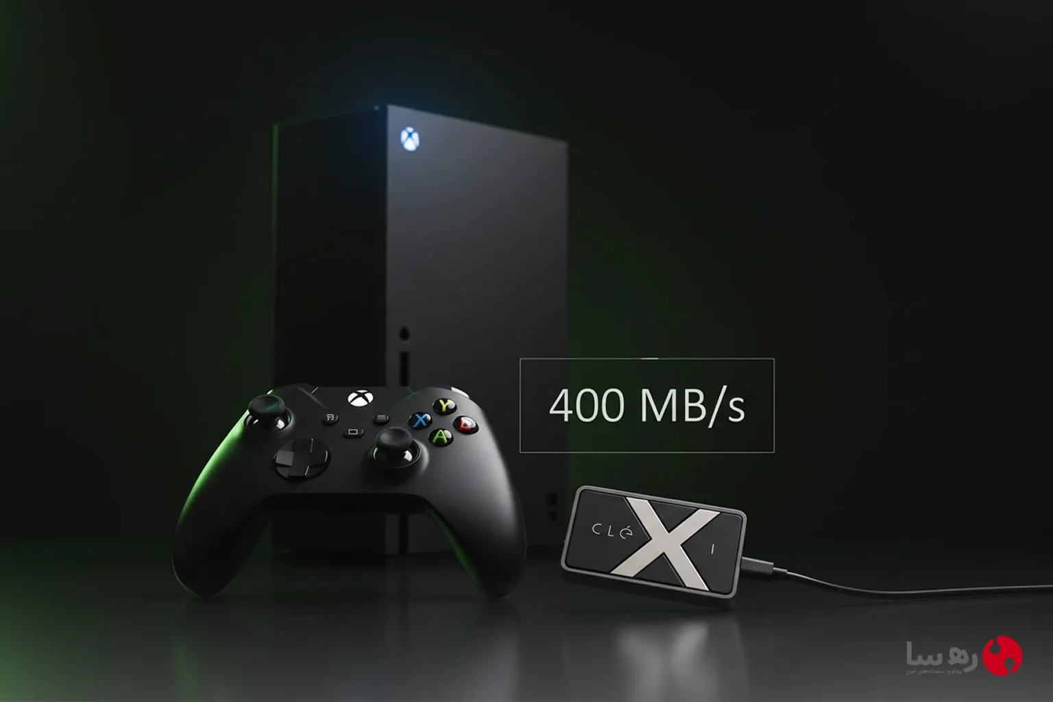 هارد SSD امن برای Xbox با قابلیت کنترل از طریق موبایل