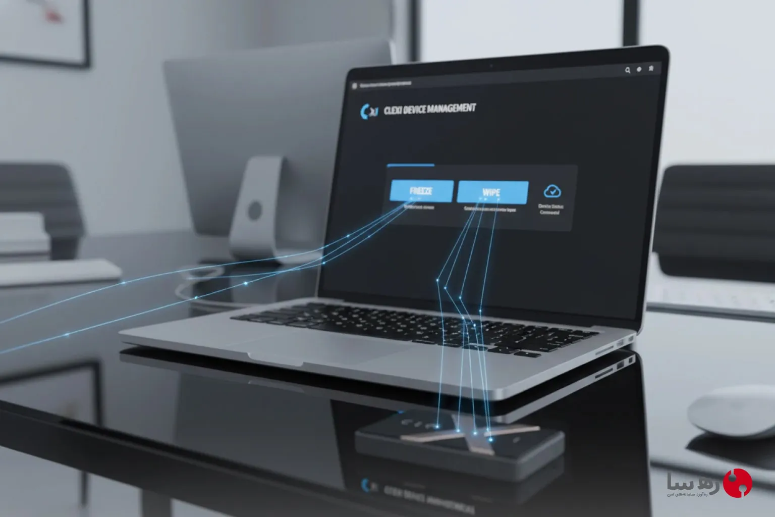 هارد قابل حمل با امنیت بالا Clexi با کنترل اپلیکیشن موبایل