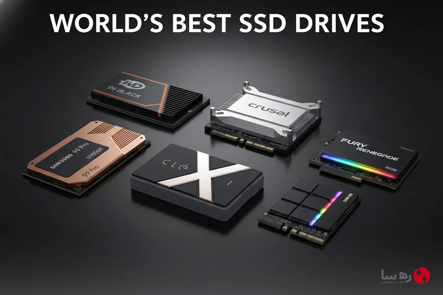 بهترین هارد SSD دنیا با سرعت و کیفیت بالا