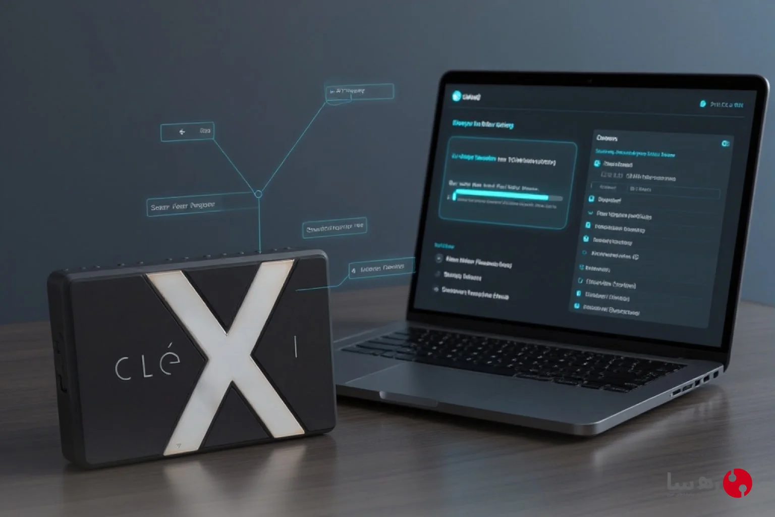 انتقال امن فایل خارجی با هارد اکسترنال Clexi