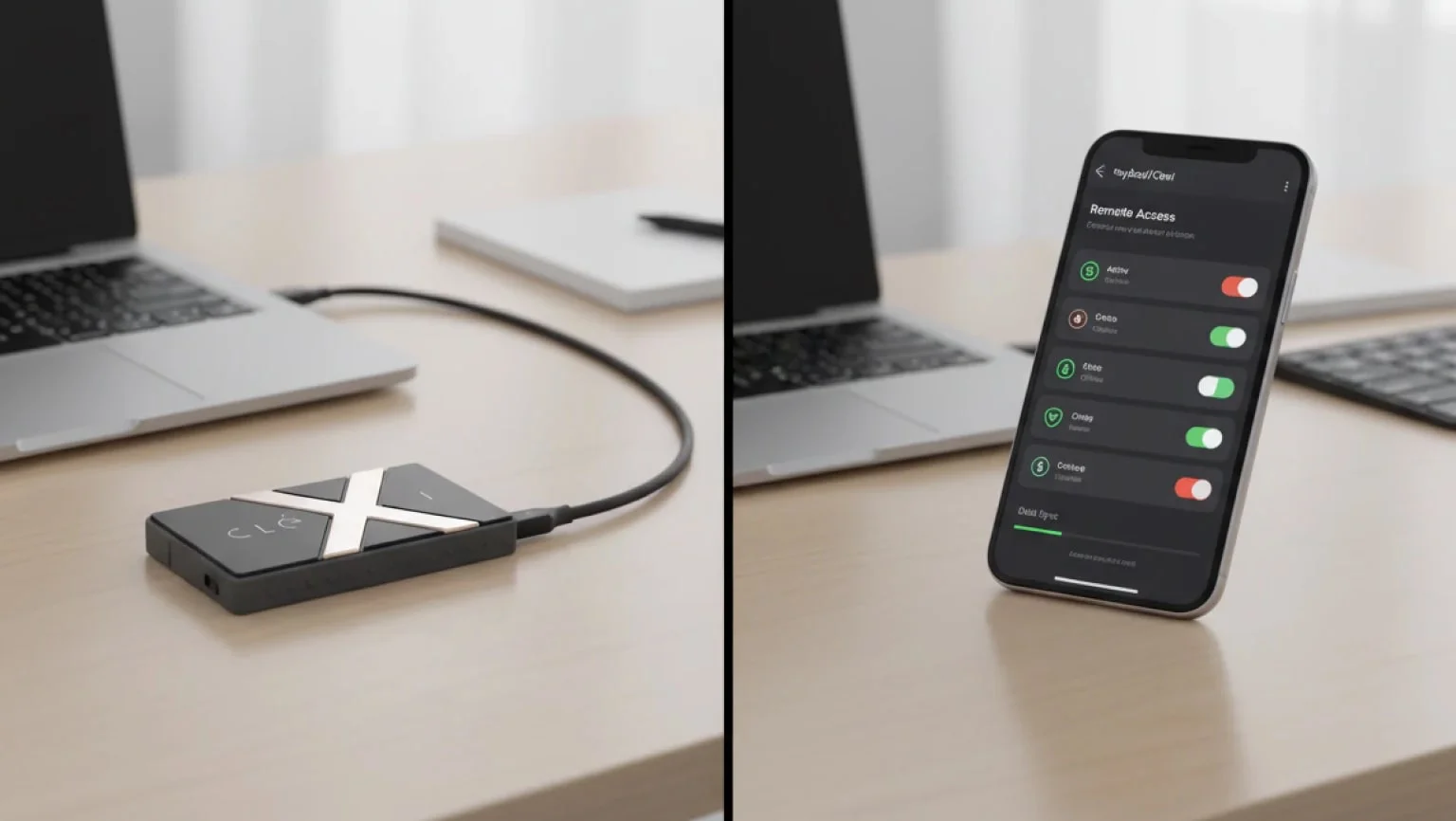 اپلیکیشن احراز هویت حافظه با قفل بیومتریک