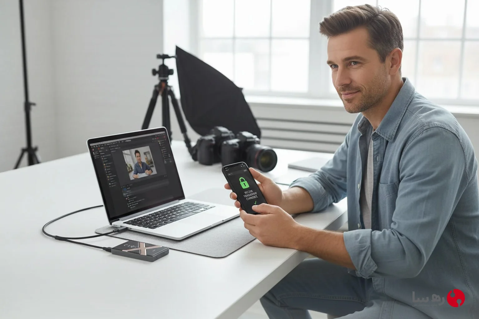 سیستم مدیریت فایل‌های محرمانه و امنیت داده ها با کنترل نرم افزاری و دسترسی فایل