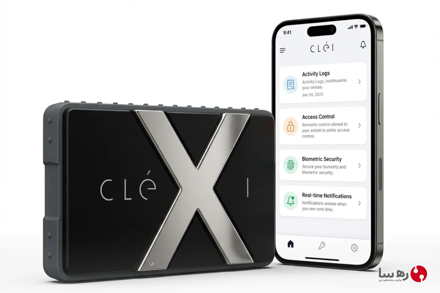 اپلیکیشن پایش فعالیت کاربران روی موبایل برای مدیریت هارد اکسترنال امن Clexi