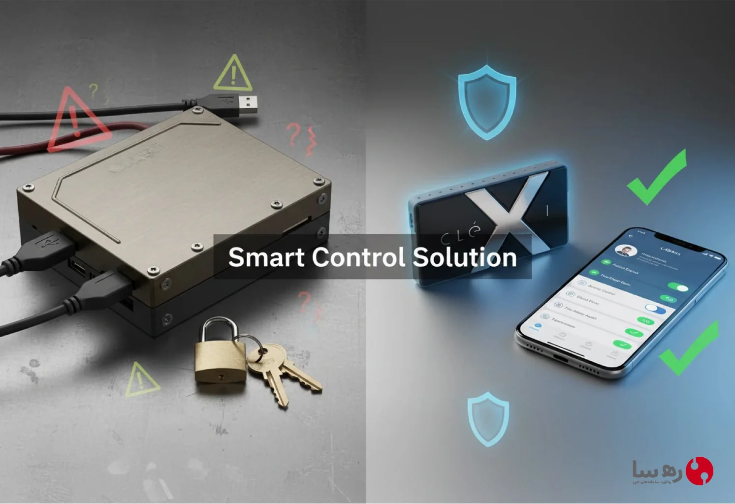 اپلیکیشن ریموت کنترل اکسترنال مدیریت هوشمند حافظه جانبی
