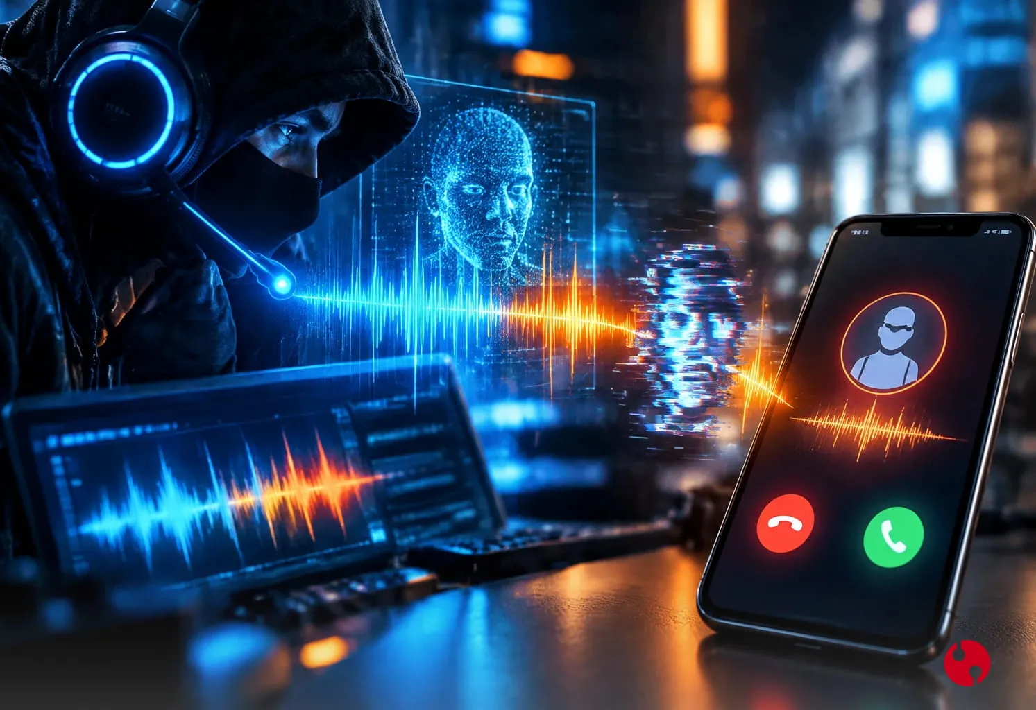 حمله فیشینگ صوتی vishing و جعل هویت تلفنی توسط هکرها